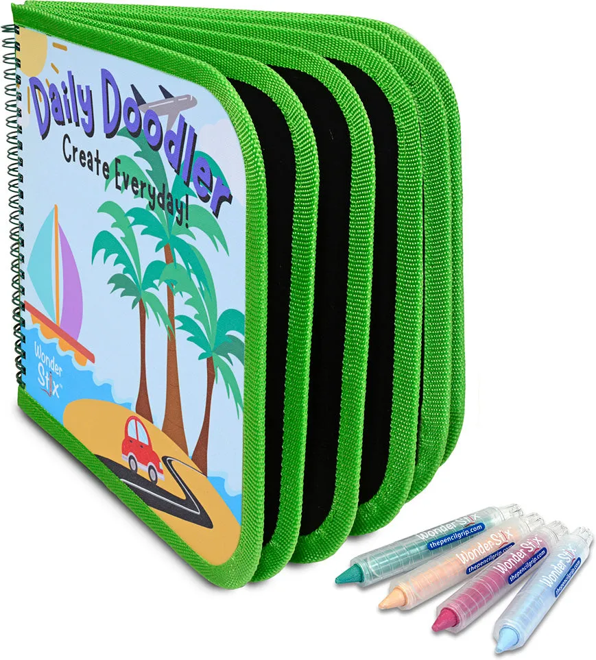 Travel Daily Doodler Activity Book