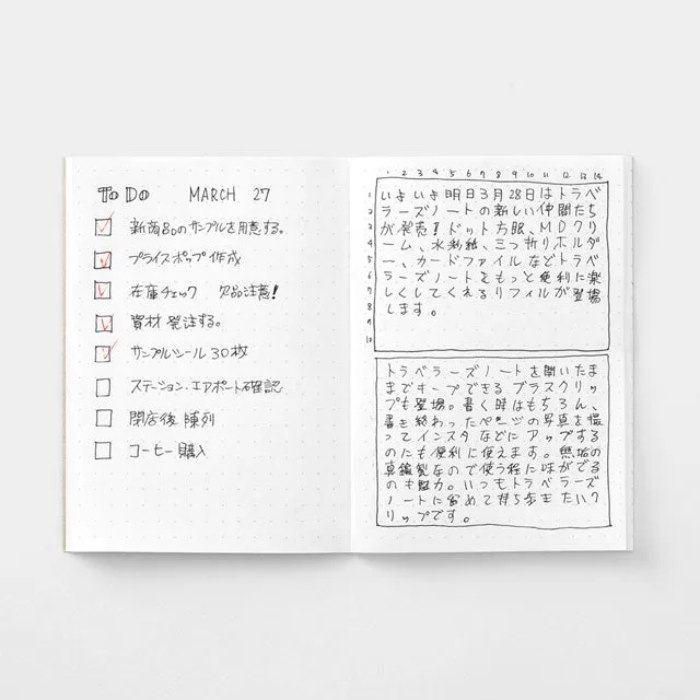 Traveler's Notebook Refill 014 (Passport Size) - Dot Grid