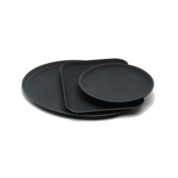 Tray Gengrip Fibreglass Oval 31" Black