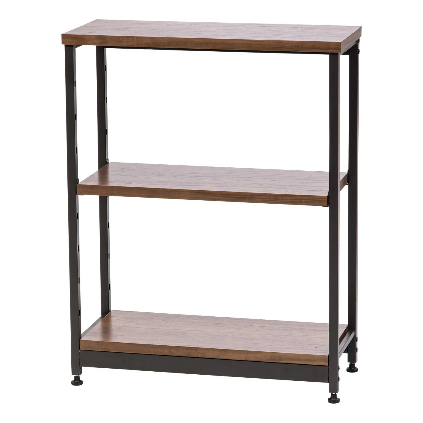 Wood and Metal Shelf - 3 Tier - Narrow